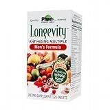 Longevity Men's Formula - Anti- Aging Multiple - 120 Tablets