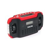 NGS ECO WILD Radio portable Noir, Rougepar NGS