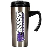 Kansas State Wildcats 16oz Stainless Steel Travel Mug