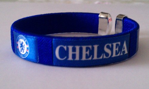 Chelsea FC Team Logo English Soccer Bracelet Wristband