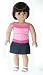 Spring Fun Denim Skirt & Pink Top, Fits 18 American Girl