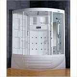 87 x 56 x 56 Steam Shower with Bath Tub
