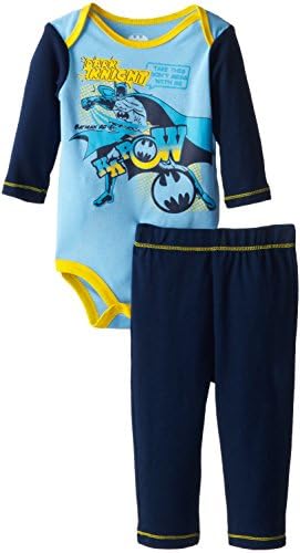 Warner Brothers Baby Baby-Boys Newborn Batman Bodysuit and Pant Set