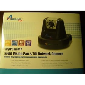 Airlink Skyipcam747 Night Vision Pan & Tilt Network Ip Security Audio Video Camera