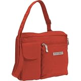 Baggallini Wallet.Bagg - Large - Crinkle Nylon - Tomato