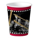 Hollywood Star 9 oz. Paper Cups (8 count) Adult