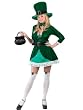 Sexy Leprechaun Costume St Patricks Day Costume Magic Fairytale Costume Kiss Me Im Irish Shamrock