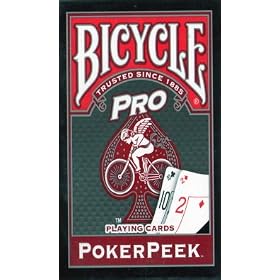 Bicycle Cards Pro Poker Peek (Red)