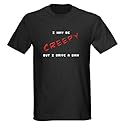 Creepy but BMW Black T-Shirt Humor Dark T-Shirt by CafePress