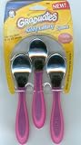 NUK Gerber BPA Free Graduates Kiddy Cutlery Spoons, 3 Pack, Pink