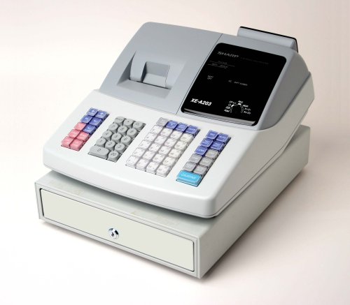 Sharp XE-A203 Thermal Printing High Costract Cash Register