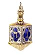 Hanukkah Chanukah Dreidel Polonaise Glass Christmas Ornament