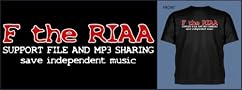 F the RIAA T-shirt F the RIAA T-shirt