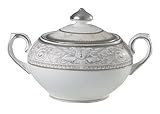 Royal Doulton Naples Platinum 9.3-Ounce Covered Sugar