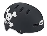Bell Fraction Youth Bicycle Helmet, Matte Black/White Paul Frank Skull, Small