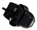 Electronics : Max Value UK Mains, Dual USB Device Charger - Black