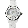 Oniss #ON8207-L7 Women's Diamond Marker White Ceramic Watch