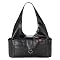 Amy Coe Foldover Slouch Diaper Bag - Black