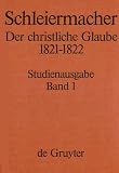 Produkt-Bild: Der christliche Glaube 1821/22, 2 Bde.