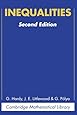 Inequalities (Cambridge Mathematical Library)
