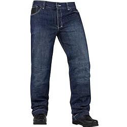 Icon Strongarm 2 Enforcer Men's Denim On-Road Motorcycle Pants - Blue