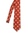 Holiday Traditions by MMG Santa Print Tie Red