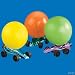 Metallic Race Car Balloon Racers 4 (1 doz)