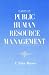 Cases in Public Human Resource Management