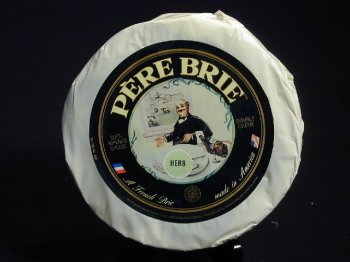 Pere Domestic Brie with Herbs - 1 KG Wheel by Cheese Express