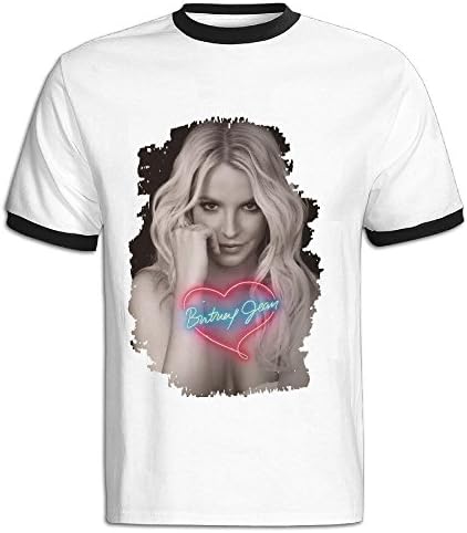Rock Pop Britney Spears Tour 2016 Logo T Shirt For Men Black