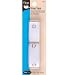 Dritz(R) White Cotton Tape/Metal Snaps - Size 4/0 18 Inch