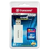 NEW BRAND Transcend 32gb Secure Digital High Capacity Sdhc Card Class 6 Wit ....