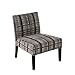 Handy Living 340C-PAS12-083 Nate Armless Chair, Gray Hullabaloo Stone Design Handy Living 340C-PAS12-083 Nate Armless Chair, Gray Hullabaloo Stone Design