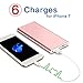 Polanfo 12000mAh Portable Power Bank, Pink
