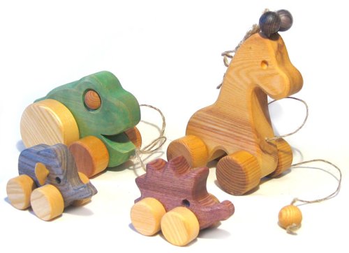 Childrens Toyshop  Toys : Pull Frog
