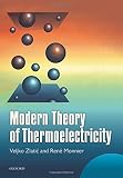 Modern theory of thermoelectricity