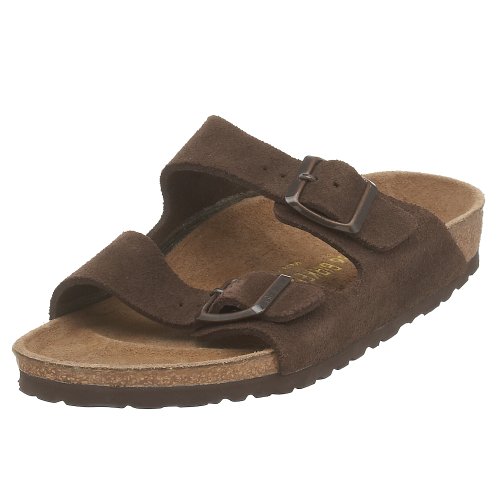 Birkenstock Unisex Arizona Sandal,mocha Suede,36 N Eu