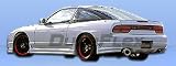 1989-1994 Nissan 240sx HB DFTR Rear Lip