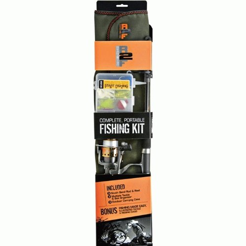 Ready 2 Fish R2F Telescopic Spincast Combo with Kit