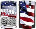 Patriotic Design Protective Skin Decal Sticker for Blackberry Curve 8330 Cell Phones