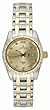 Sartego Ladies Watch with Crystal Champagne Dial Automatic Stainless and Gold Plated