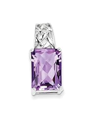 Sterling Silver Amethyst Pendant