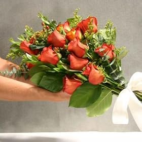 One Dozen Long Stemmed Premium Terracota Roses - Mother's Day Fresh Flowers - Guaranteed Delivery by Mother's Day!
