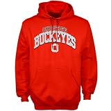 Ohio State Buckeyes Red Over Under Hoody Sweatshirt