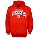 Ohio State Buckeyes Red Over Under Hoody Sweatshirt