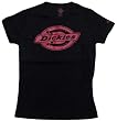 Dickies Girl Short Sleeve Tee with Large Logo - 4 Colors Available!