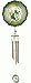 Frog Large Spinning Celestial Wind Spinner With Windchime And A Small Hanging Frog Ornament Spinner On Bottom 42.5