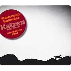Mousepad-Kalender Katzen 2007.