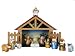 Kurt Adler Wooden Baby's First Christmas Nativity Set