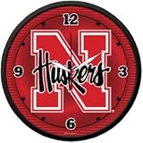 Nebraska Cornhuskers ( University Of ) NCAA Wall Clock